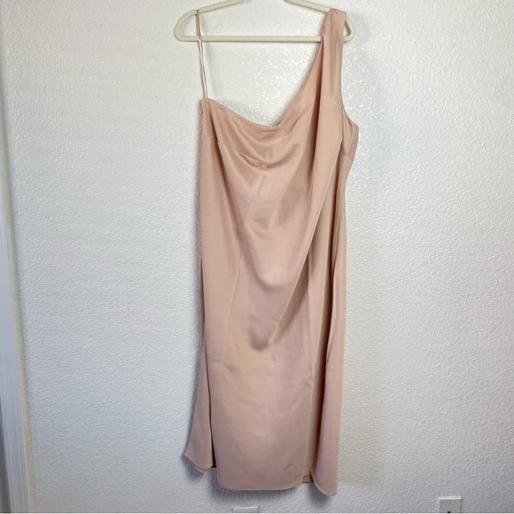 NWT BHLDN Audrie One Shoulder Midi Dress Size 26W - Picture 4 of 16